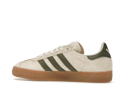 adidas Gazelle ADV Ecru Tint Focus Olive