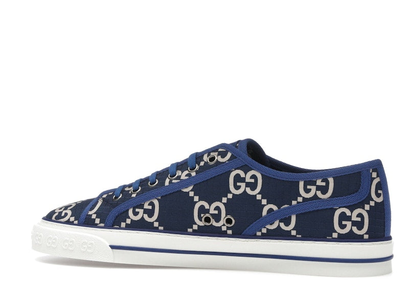 Gucci Tennis 1977 Low GG Monogram Blue