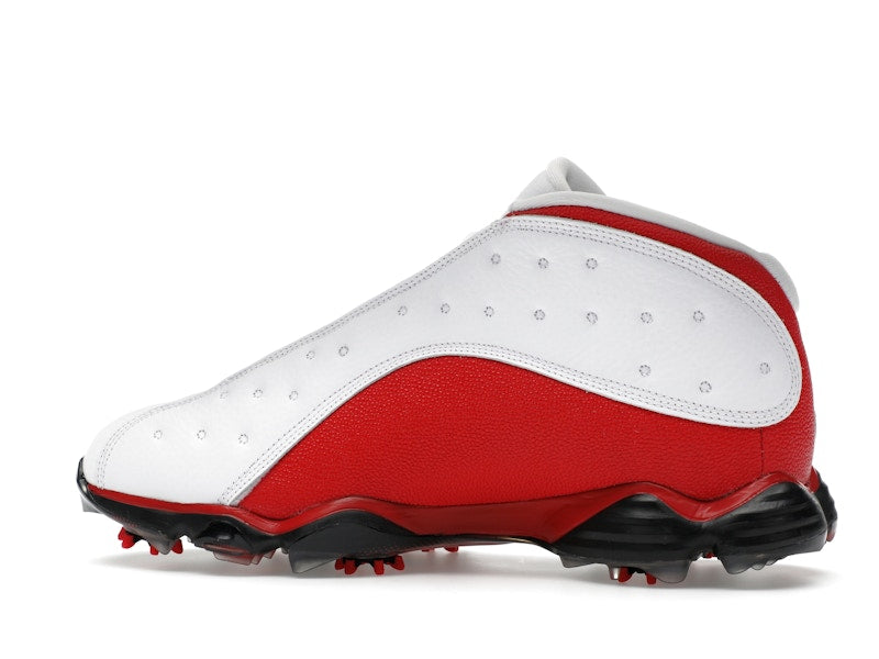 Jordan 13 Retro Golf Cleat White Red