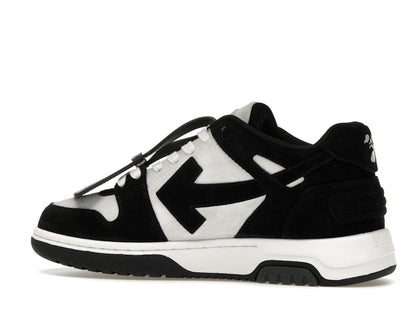 OFF-WHITE Out Of Office OOO Low Tops White Black Suede