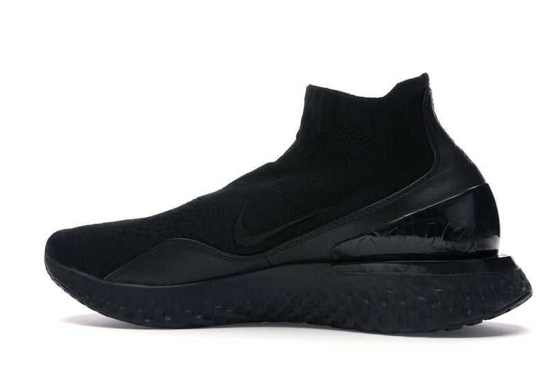 Nike Rise React Flyknit Triple Black