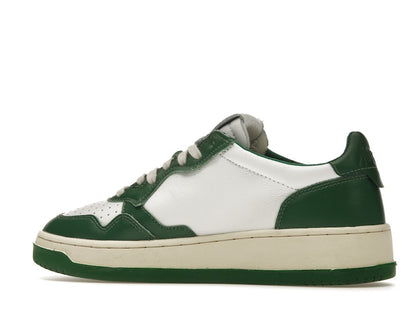 Autry Medalist Leather Low Green White