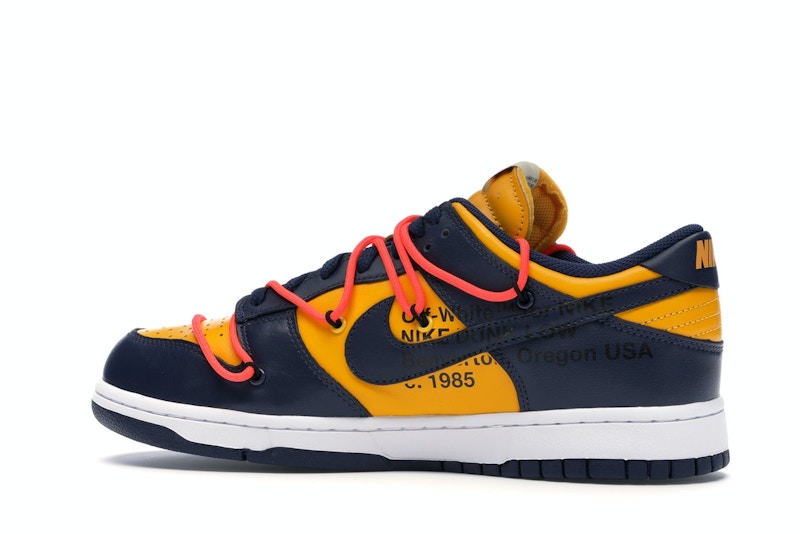 Nike Dunk Low Off-White University Gold