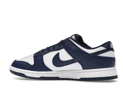 Nike Dunk Low White Midnight Navy