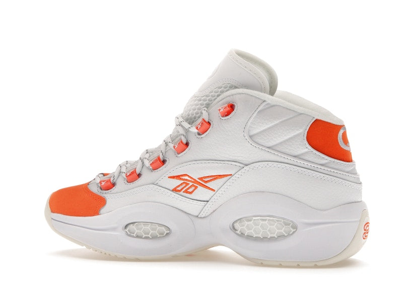 Reebok Question Mid Orange Toe