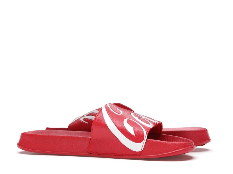 Kith Logo Slides Coca Cola Red