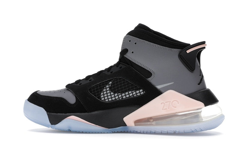 Jordan Mars 270 Black Gunsmoke Crimson Tint