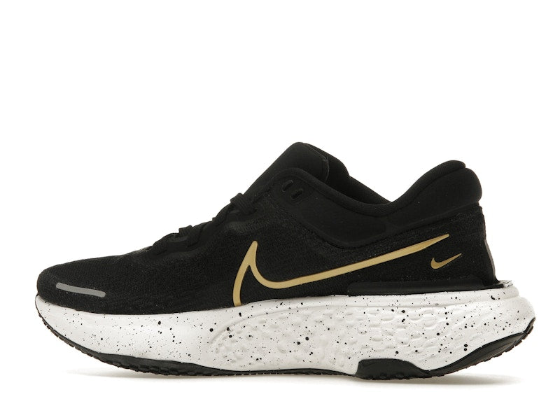 Nike ZoomX Invincible Run Flyknit Black Metallic Gold (Women's)