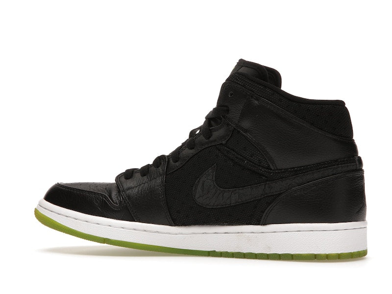Jordan 1 Phat Black Action Green
