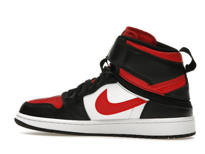 Jordan 1 High FlyEase Black White Fire Red