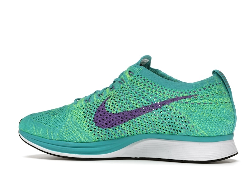 Nike Flyknit Racer Sport Turquoise Hyper Grape