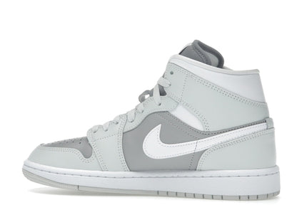 Jordan 1 Mid Photon Dust Atmosphere Grey (Women's)