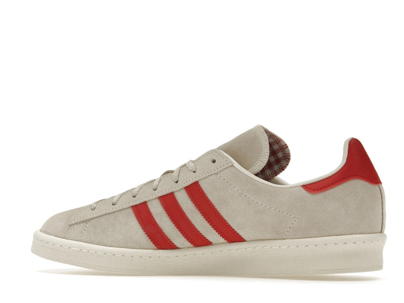 adidas Campus 80s Off White Collegiate Red