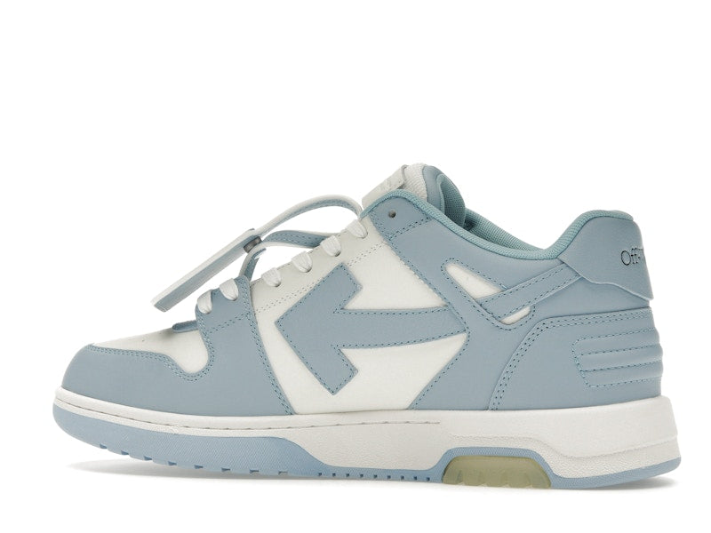 Off-White Out Of Office Calf Leather White Baby Blue