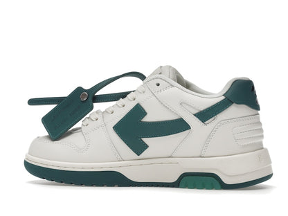 OFF-WHITE Out Of Office OOO Low Tops White Green (FW22)