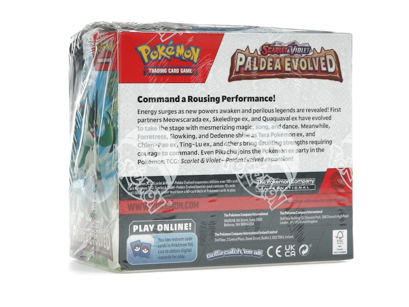 Pokémon TCG Scarlet & Violet Paldea Evolved Booster Box