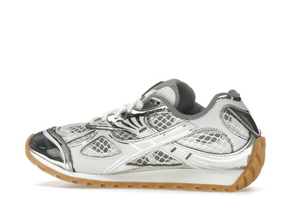 Bottega Veneta Orbit Silver White (Women's)