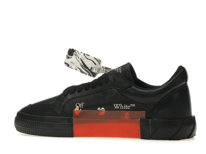 OFF-WHITE Vulc Low Black/Blue Leather SS21