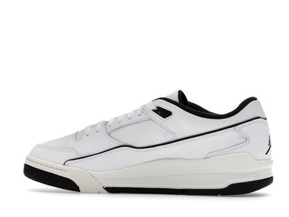 Jordan Flight Court White Sail Black