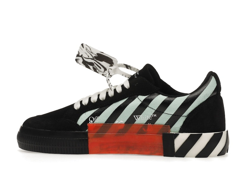 OFF-WHITE Vulc Low Black Blue Arrow
