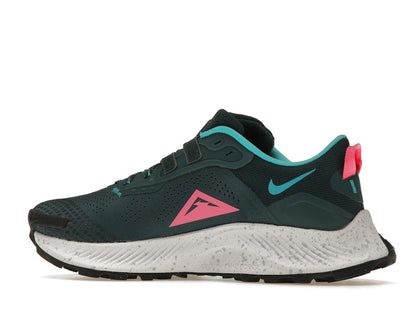 Nike Pegasus Trail 3 Dark Teal Green Pink Glow (Women's)