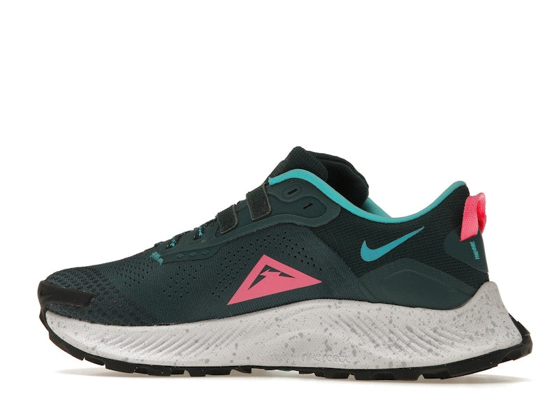 Nike Pegasus Trail 3 Dark Teal Green Pink Glow (Women's)