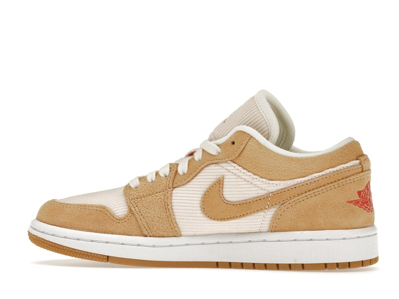 Jordan 1 Low SE Twine Orange Quartz Corduroy (Women's)