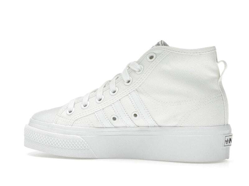 adidas Nizza Platform Mid Cloud White (Women's)