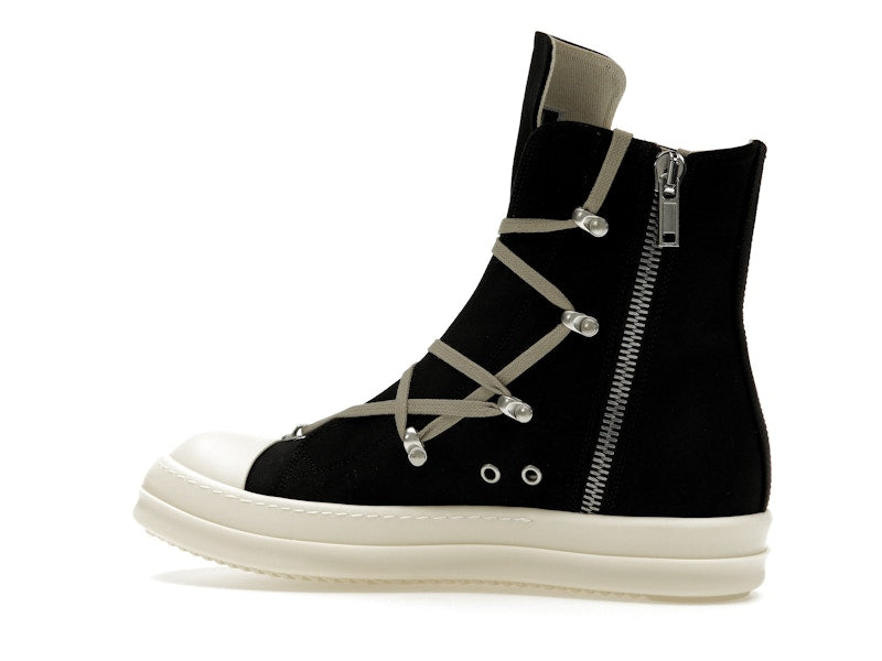 Rick Owens Lido DRKSHDW Hexa High Black Milk