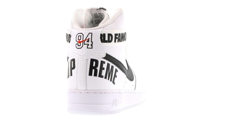Nike Air Force 1 High Supreme World Famous White