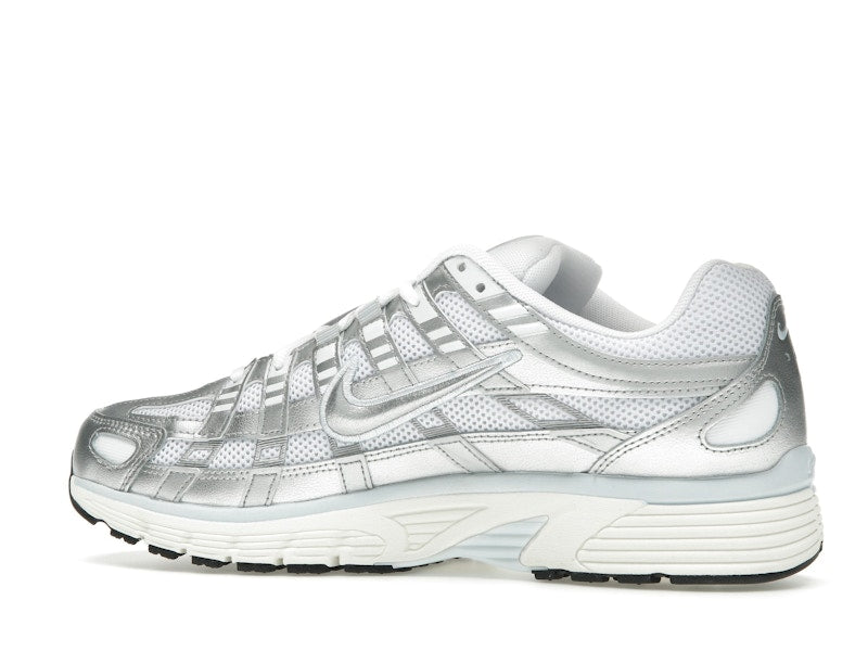 Nike P-6000 White Blue Tint Sail Metallic Silver (Women's)