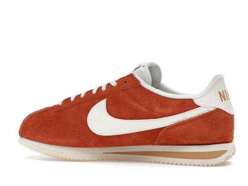 Nike Cortez SE Suede Dark Russet Flax Muslin Sail