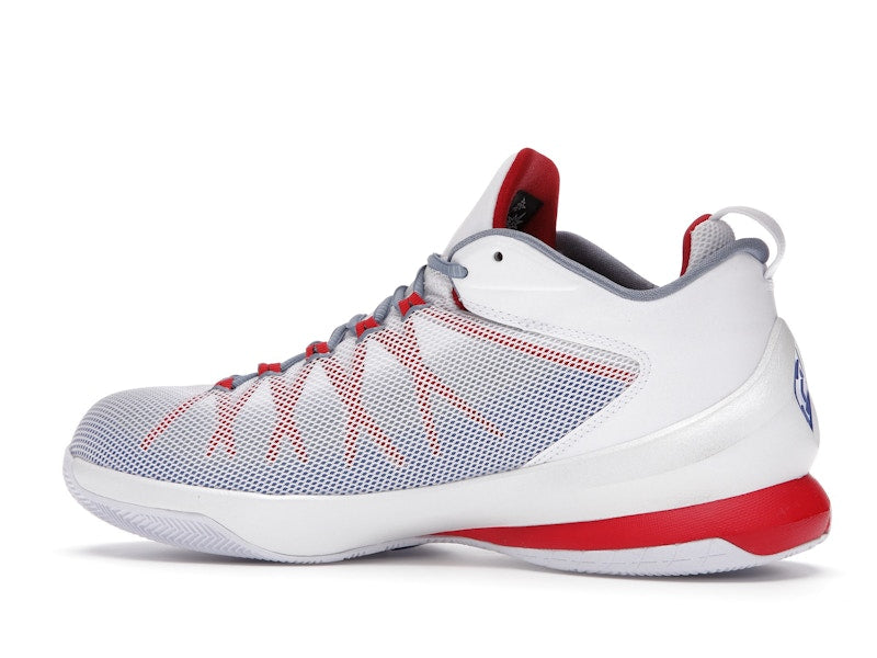 Jordan Cp3.Viii Ae White/Game Royal-Spirit Red-Cool Blue