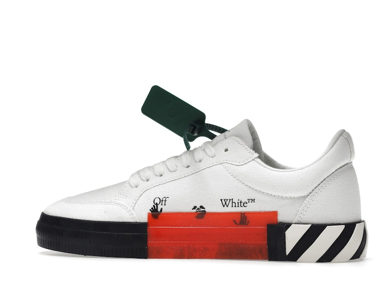 OFF-WHITE Vulc Low Canvas White Black SS22