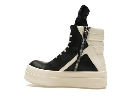 Rick Owens Mega Bumper Geobasket Black Milk