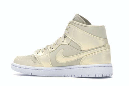 Jordan 1 Mid Goose Feather Yellow (Women's)