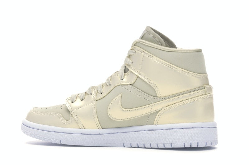 Jordan 1 Mid Goose Feather Yellow (Women's)