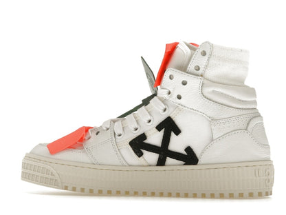 OFF-WHITE Off Court 3.0 Leather Canvas White White Orange (Women's)