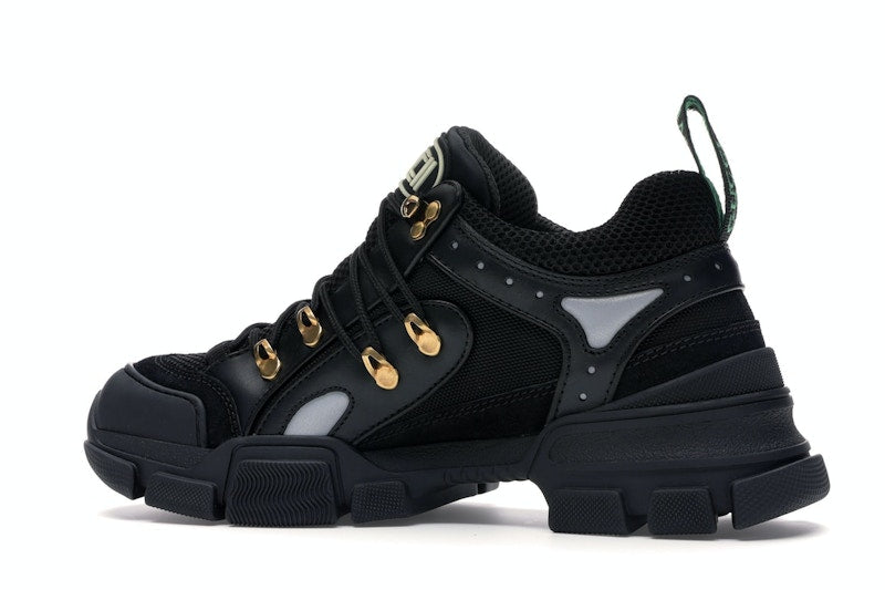 Gucci Flashtrek SEGA Black Leather
