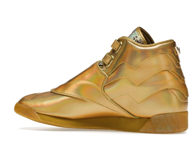 Reebok Freestyle Hi DC Wonder Woman Gold (Women's)