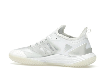 adidas Adizero Ubersonic 4.1 Cloud White Silver Metallic Grey (Women's)