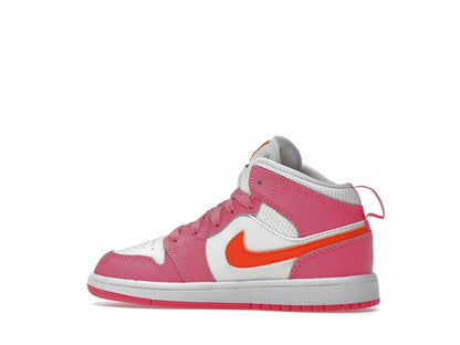 Jordan 1 Mid Pinksicle Safety Orange (PS)