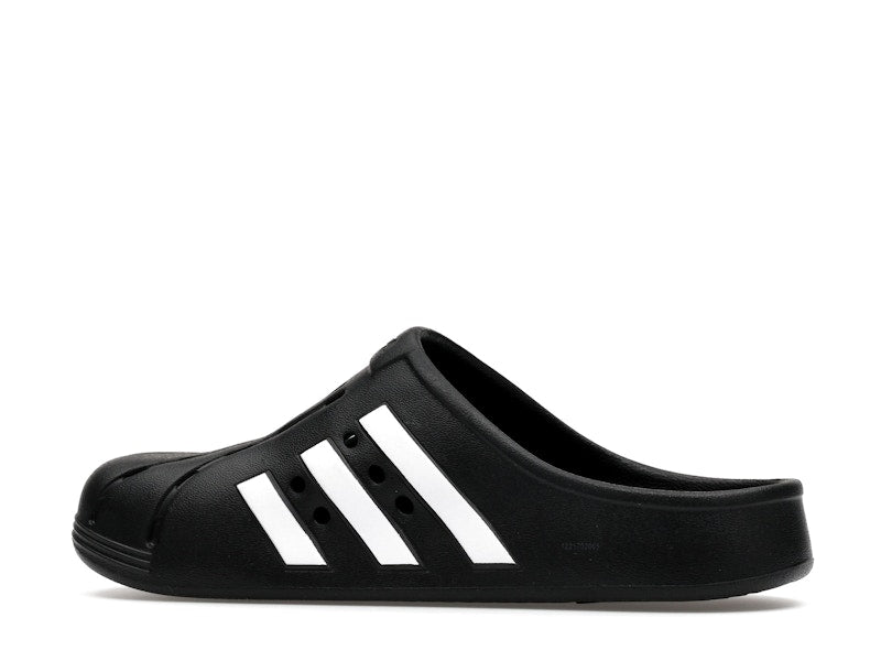 adidas Adilette Clogs Core Black Cloud White