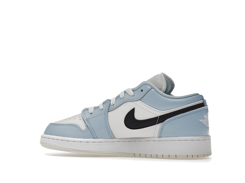 Jordan 1 Low Ice Blue Black (GS)