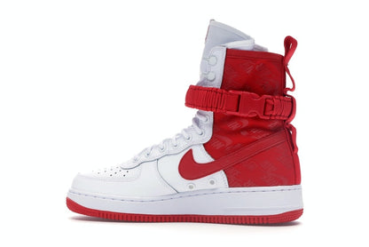 Nike SF Air Force 1 High White University Red