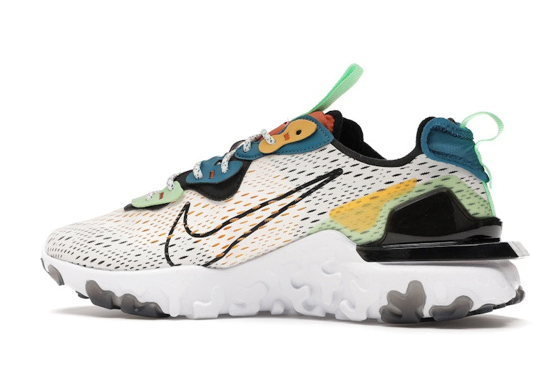 Nike React Vision Phantom Green Abyss Laser Orange