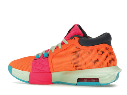 Nike LeBron Witness 8 Total Orange Laser Fuchsia