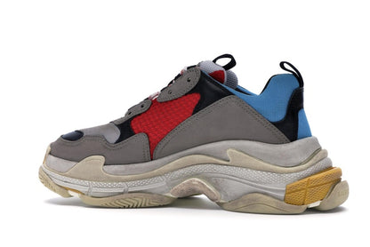 Balenciaga Triple S Grey Red Blue (2018 Reissue)