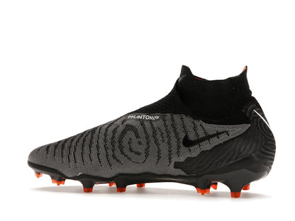 Nike Gripknit Phantom GX Elite Dynamic Fit FG Black Dark Smoke Grey Total Orange