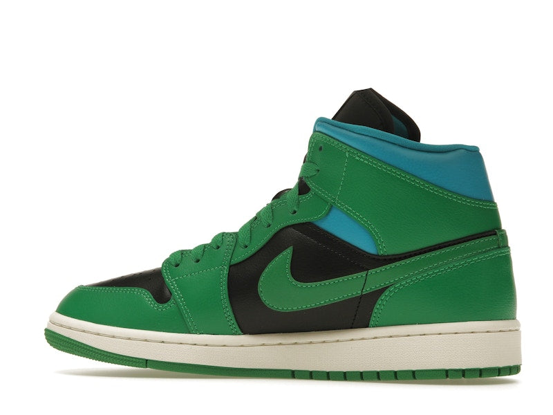 Jordan 1 Mid Lucky Green Aquatone (Women's)